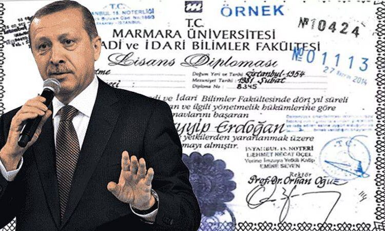 Noterler Birliği, Erdoğan’ın diploması konusunda topu yargıya attı 1 Noterler Birliği, Erdoğan’ın diploması konusunda topu yargıya attı