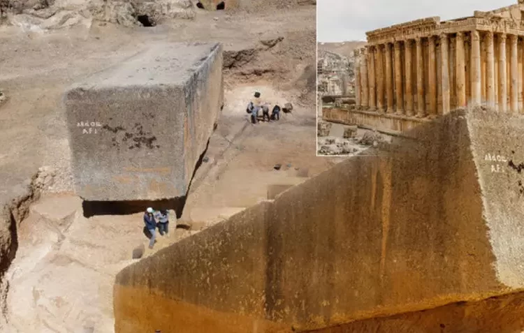 Baalbek’de bulunan dev kaya blokları nasıl taşındı bilinmiyor 1 Baalbek’de bulunan dev kaya blokları nasıl taşındı bilinmiyor