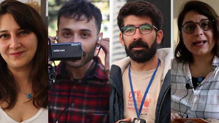 Gözaltına alınan 5 gazeteciden üçü serbest, biri tutuklandı