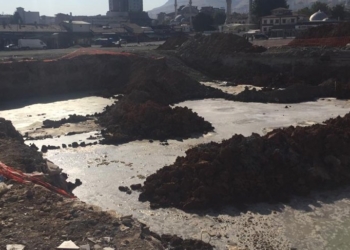 Bakan Özhaseki’nin bir ay önce temelini attığı projeye çivi dahi çakılmadı