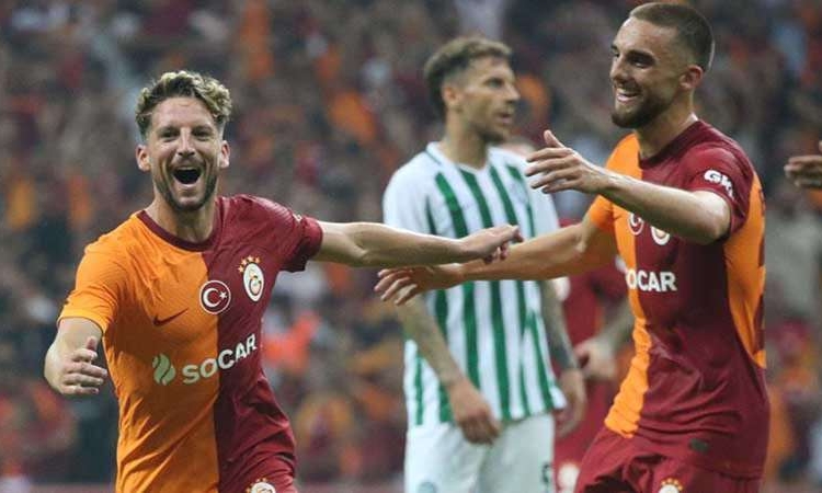 Galatasaray, Zalgiris karşısında turladı: Mertens tarihe geçti 1 Galatasaray, Zalgiris karşısında turladı: Mertens tarihe geçti