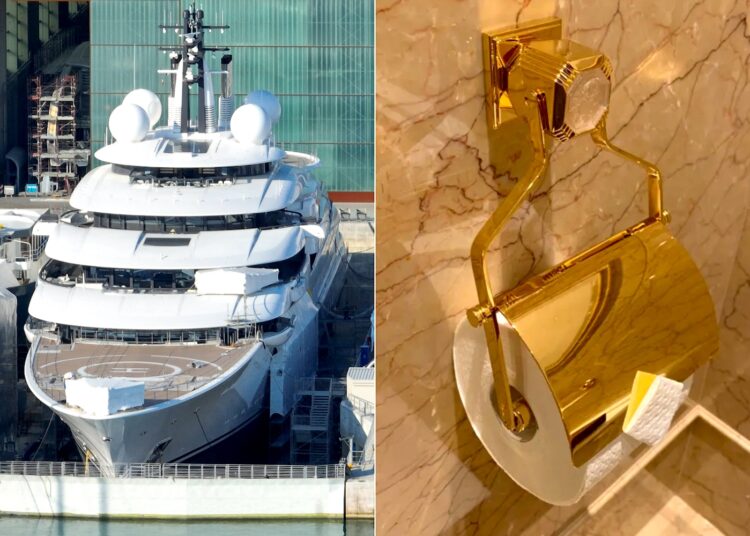 Putin'in lüks yatının görüntüleri sızdı 1 Putin’in lüks yatının görüntüleri sızdı