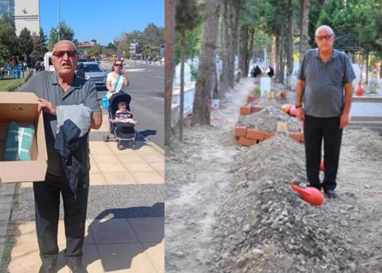 Torununun cenazesini bisküvi kutusunda verdiler 1 Torununun cenazesini bisküvi kutusunda verdiler