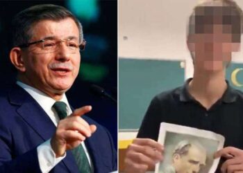 Davutoğlu’ndan Atatürk’e hakaret eden çocuğun tutuklanmasına tepki