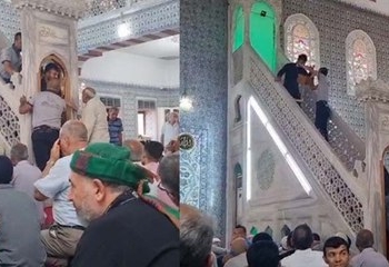 Vatandaştan imama faiz tepkisi: Minbere çıktı