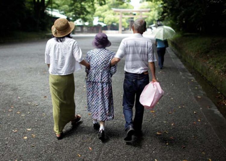 Japonya’da her 10 kişiden biri 80 yaşın üstünde