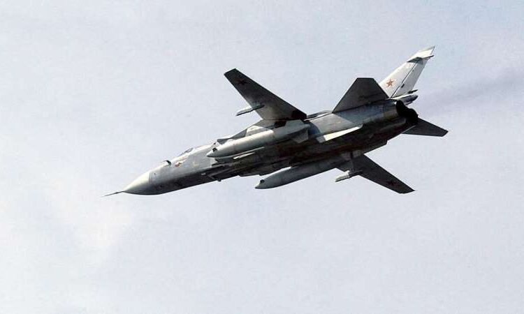 Rus Su-24 savaş uçağı düştü