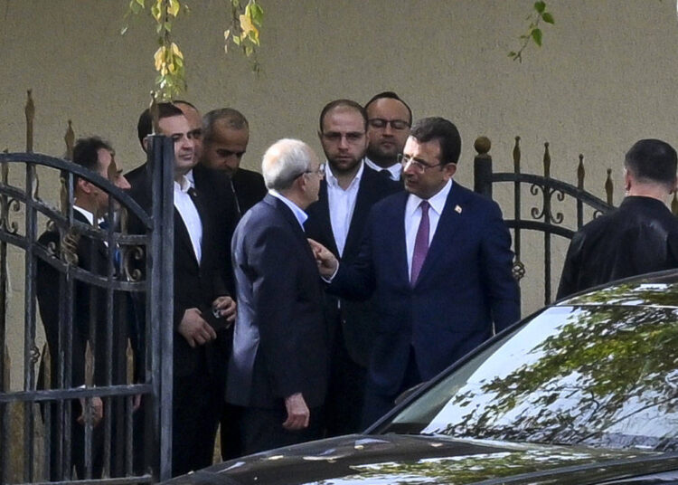 Kılıçdaroğlu ile İmamoğlu bir araya geldi 1 Kılıçdaroğlu ile İmamoğlu bir araya geldi