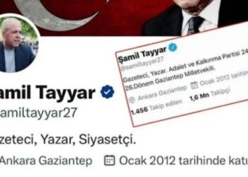 MKYK’da yer bulmayan Şamil Tayyar profilinden Ak Partiyi kaldırdı