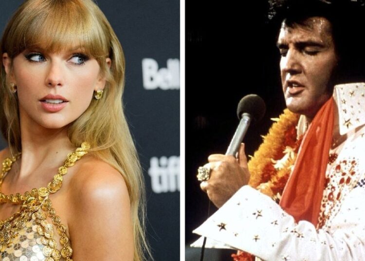 Taylor Swift, Elvis Presley'nin rekorunu kırdı 1 Taylor Swift, Elvis Presley’nin rekorunu kırdı