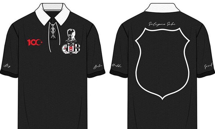 Beşiktaş 100. yıla özel formasını tanıttı