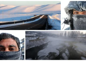 Ardahan’da termometreler sıfırın altında 31 dereceyi gösterdi