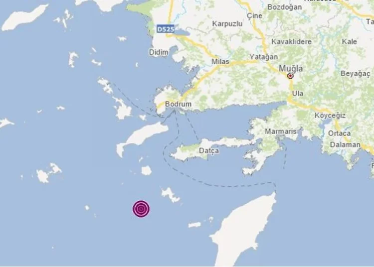 Muğla'nın Datça ilçesi 4,3 büyüklüğünde depremle sarsıldı 1 Muğla’nın Datça ilçesi 4,3 büyüklüğünde depremle sarsıldı