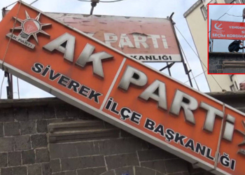 Siverek’te AK Parti tabelası gitti, Yeniden Refah tabelası geldi
