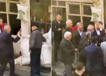 Belediye başkanı, ‘oy vermeyeceğim’ diyen 70 yaşındaki vatandaşa yumruk attı