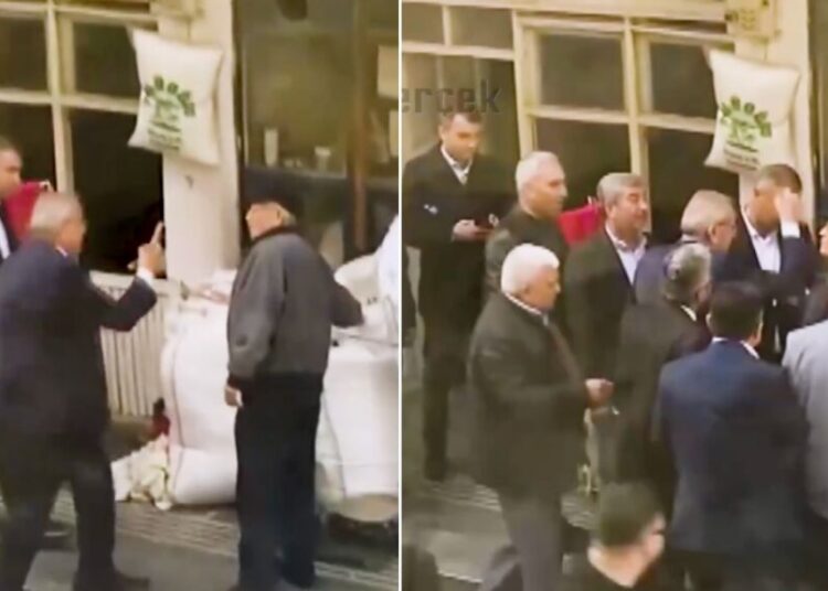 Belediye başkanı, ‘oy vermeyeceğim’ diyen 70 yaşındaki vatandaşa yumruk attı