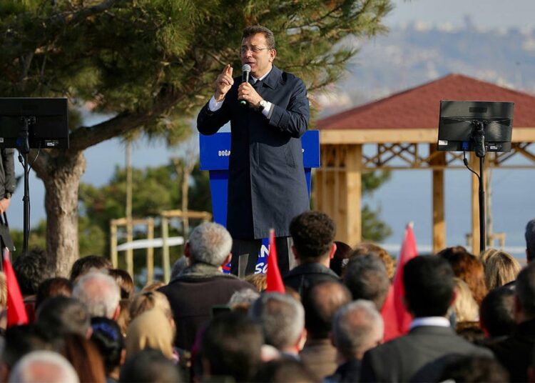 İmamoğlu: Kanal İstanbul’u sinsi sinsi sürdürmeye çalışıyorlar