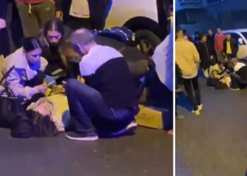 Sokakta yürüyen kadına silahlı saldırı! Durumu ağır