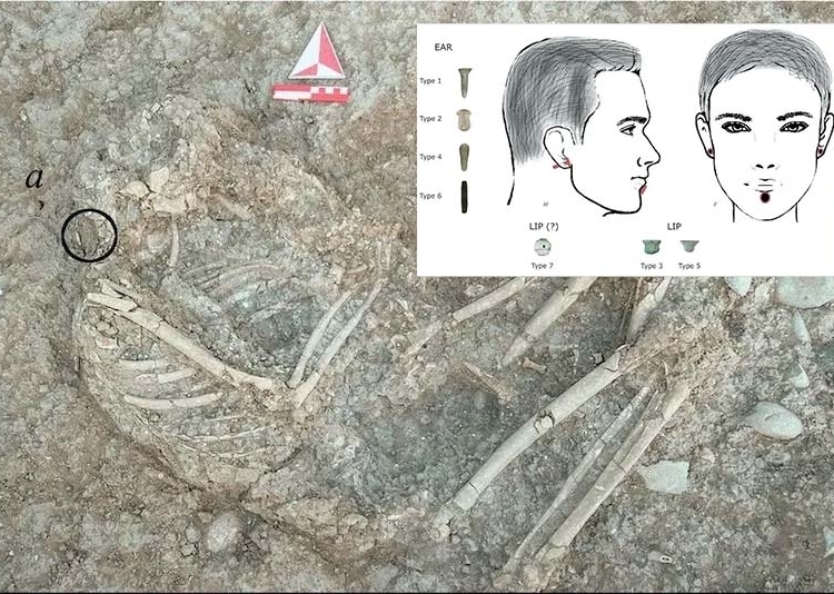 Keşif: 11 bin yıl önce Anadolu’daki insanlar dudak piercingi takıyordu