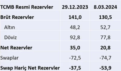 Ekonomistler MB’nın eriyen rezervlerini değerlendirdi: 8 aylık çaba 1 ayda heba oldu