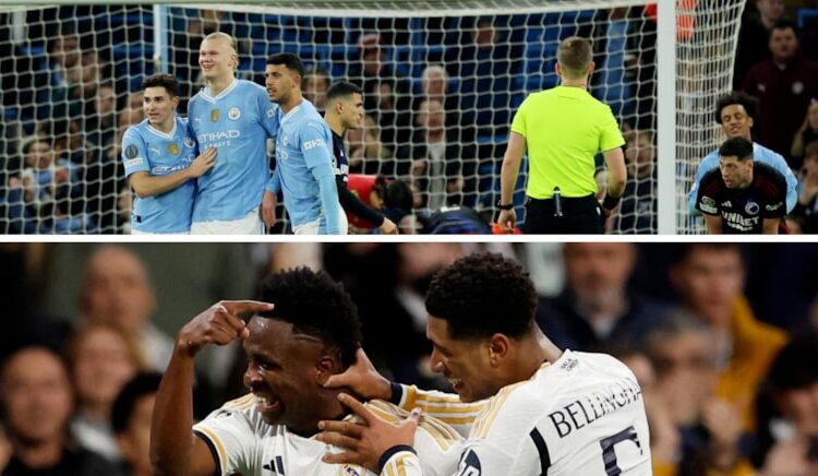 Şampiyonlar Ligi’nde Real Madrid ve Manchester City çeyrek finalist 1 Şampiyonlar Ligi’nde Real Madrid ve Manchester City çeyrek finalist