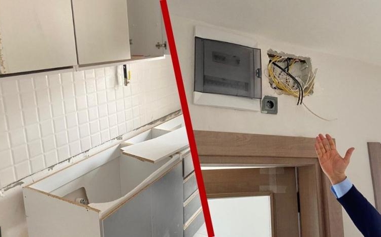 6 yıl bekledi TOKİ'den evini teslim aldı: Su yok, doğalgaz yok, asansör yok, mutfak tezgahı yok 1 6 yıl bekledi TOKİ’den evini teslim aldı: Su yok, doğalgaz yok, asansör yok, mutfak tezgahı yok