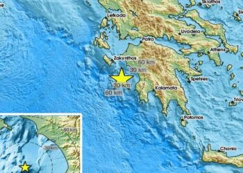 Yunanistan’da 6.0 büyüklüğünde deprem