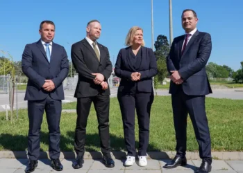 Alman Bakan Bulgaristan-Türkiye sınırına ziyaret etti, mülteci olayları hakkında bilgi aldı