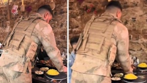 İstanbul’da tepki çeken görüntü: Asker üniformalı garson