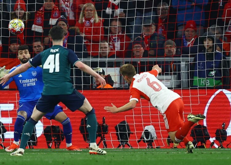 Bayern Münih, Arsenal’i eledi! Yarı finalde Real Madrid’e rakip oldu 1 Bayern Münih, Arsenal’i eledi! Yarı finalde Real Madrid’e rakip oldu