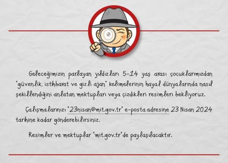 MİT’ten çocuklara ajanlık teşviki: Eğitim Sen, “çocuklara uygun olmayan etkinlikten derhal vazgeçilsin” açıklaması yaptı