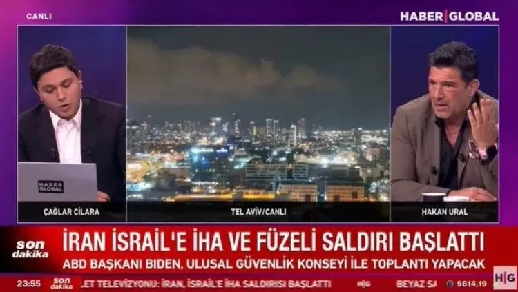 İran'ın İsrail'e saldırısını haber kanalında Hakan Ural yorumladı, sosyal medya yıkıldı 1 İran’ın İsrail’e saldırısını haber kanalında Hakan Ural yorumladı, sosyal medya yıkıldı