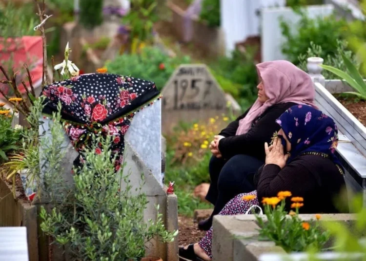 Afet bölgesinde buruk bayram