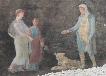 Pompeii’de Truva Savaşı’ndan esinlenen 2 bin yıllık freskler ortaya çıktı