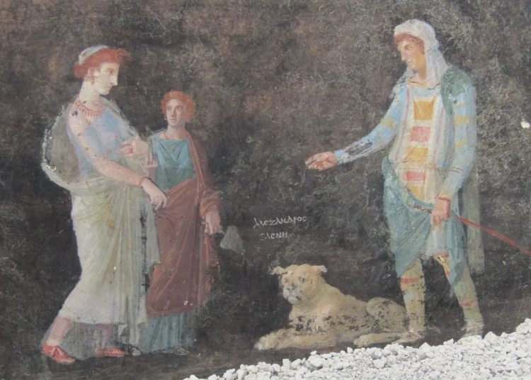Pompeii'de Truva Savaşı'ndan esinlenen 2 bin yıllık freskler ortaya çıktı 1 Pompeii’de Truva Savaşı’ndan esinlenen 2 bin yıllık freskler ortaya çıktı