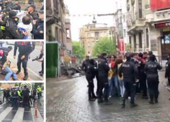 İstanbul’da 1 Mayıs kutlamak isteyen 217 kişi gözaltına alındı