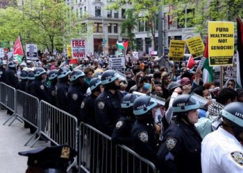 ABD üniversitelerinde Gazze protestosu: 2 bin 500 kişi gözaltına alındı