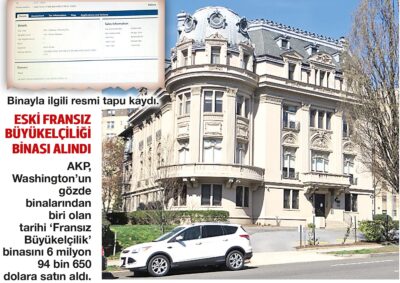 AK Parti Amerika’ya yatırım yapıyor! 11 milyon dolara Washington’da iki bina alınmış