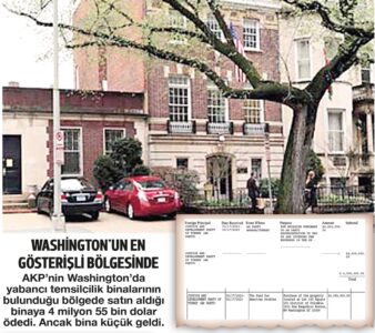 AK Parti Amerika’ya yatırım yapıyor! 11 milyon dolara Washington’da iki bina alınmış
