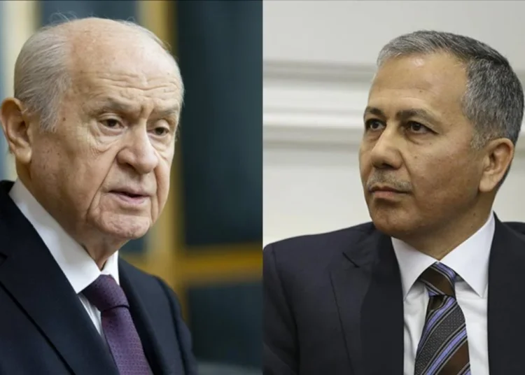 Ankara'da sürpriz buluşma: Ali Yerlikaya, Devlet Bahçeli'yi ziyaret etti 1 Ankara’da sürpriz buluşma: Ali Yerlikaya, Devlet Bahçeli’yi ziyaret etti