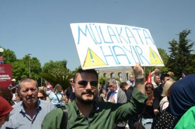 Atanamayan öğretmenler, Saraçhane’den haykırdı: Ailemizin yüzüne bakamıyoruz 4 Atanamayan öğretmenler, Saraçhane’den haykırdı: Ailemizin yüzüne bakamıyoruz