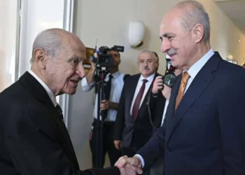 Numan Kurtulmuş’tan Bahçeli’ye anayasa ziyareti