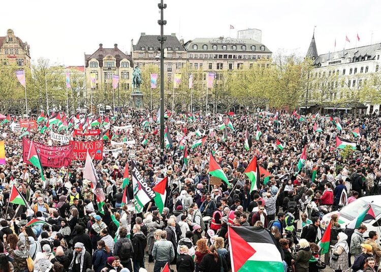 Eurovision Şarkı Yarışması İsrail’i boykot mitingine döndü