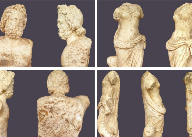 Aspendos Antik Kenti'nde önemli keşif: Zeus ve Aphrodite’e ait 2 bin yıllık heykeller bulundu 1 Aspendos Antik Kenti’nde önemli keşif: Zeus ve Aphrodite’e ait 2 bin yıllık heykeller bulundu