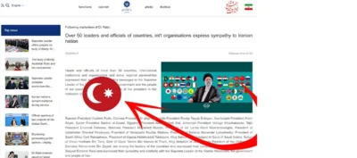 Milli yas da ilan etmiştik ama… İnternet sitesinde Türk bayrağına yer verilmedi