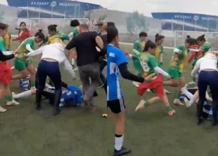Kadınlar Futbol 3'üncü Ligi'nde kavga çıktı: Polisin müdahale ettiği olaylarda 7 oyuncu yaralandı 1 Kadınlar Futbol 3’üncü Ligi’nde kavga çıktı: Polisin müdahale ettiği olaylarda 7 oyuncu yaralandı
