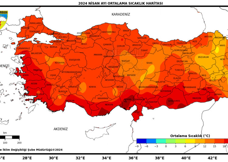 Son 53 yılın en sıcak nisan ayı yaşandı