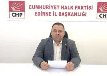 CHP Edirne İl Başkanı Samet Kahraman istifa etti