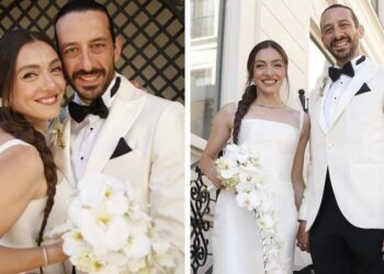 Merve Dizdar ile Cihan Ayger evlendi