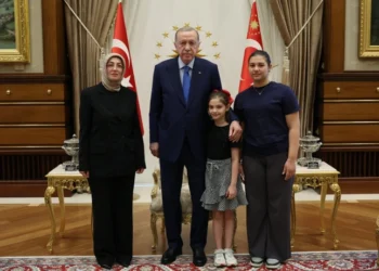 Cumhurbaşkanı Erdoğan, Ayşe Ateş ile görüştü